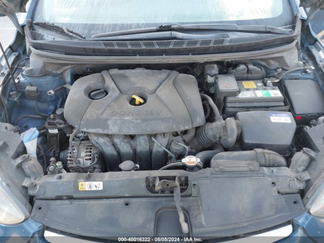 KMHDH4AE6GU601102 Hyundai ELANTRA SE