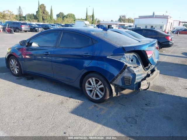 KMHDH4AE6GU601102 Hyundai ELANTRA SE