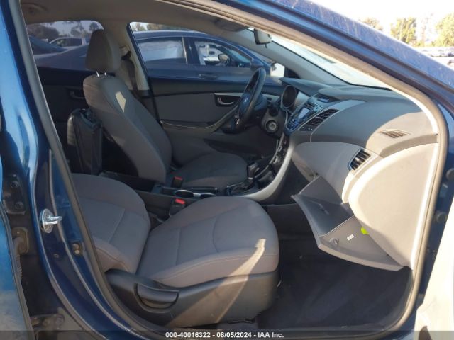 KMHDH4AE6GU601102 Hyundai ELANTRA SE