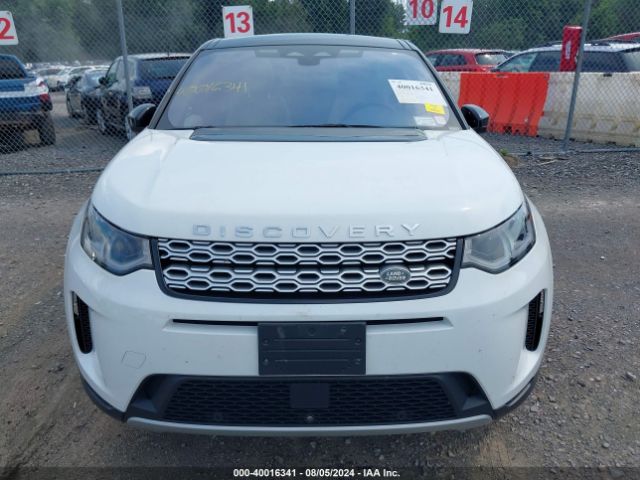 SALCP2FXXMH901837 Land Rover Discovery Sport Se