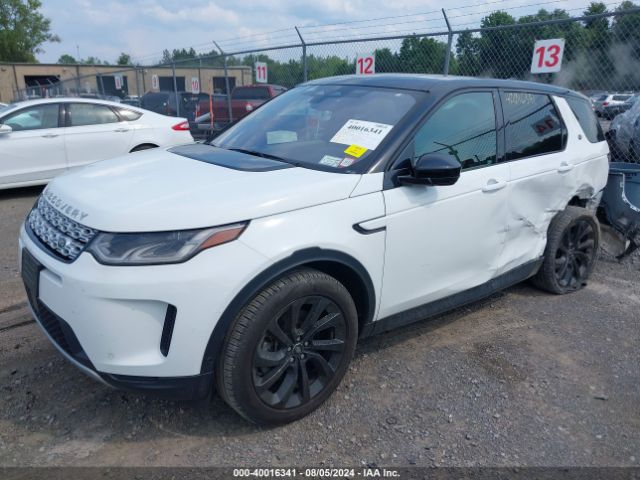 SALCP2FXXMH901837 Land Rover Discovery Sport Se