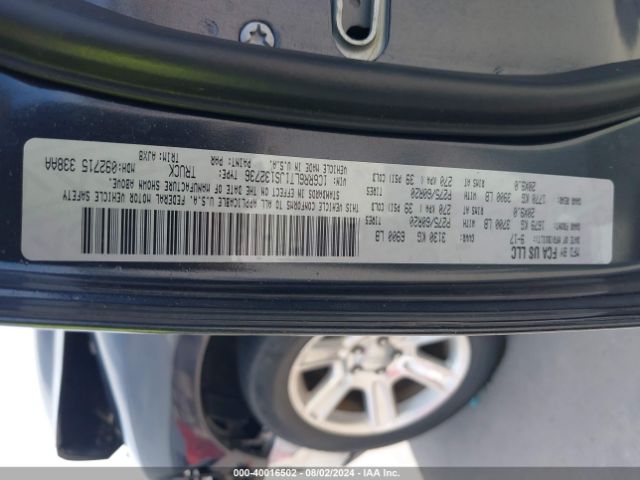 1C6RR6LT1JS132736 RAM 1500 Lone Star Silver  4x2 5'7 Box