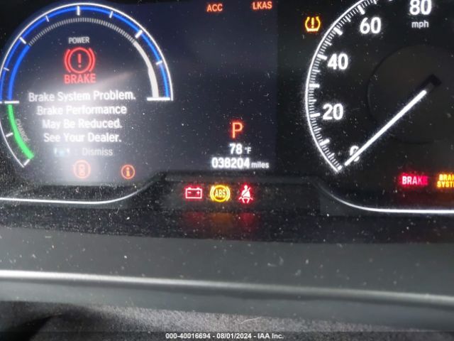 19XZE4F90ME009722 Honda Insight Touring
