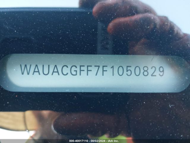 WAUACGFF7F1050829 Audi A3 1.8t Premium