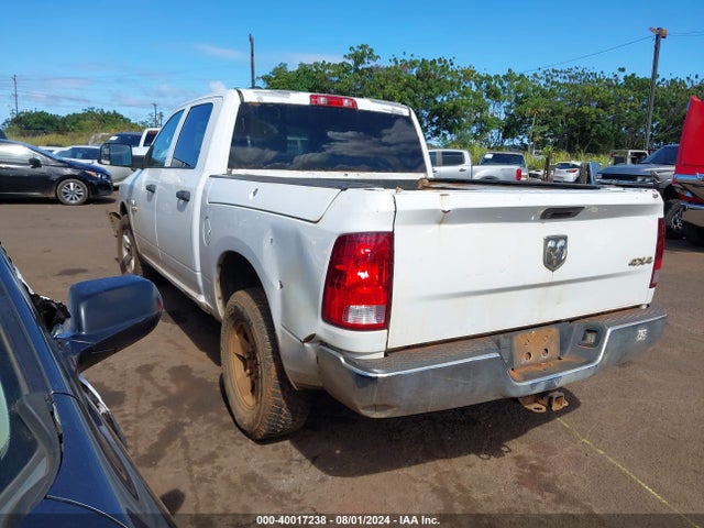 1C6RR7KT2KS593369 RAM 1500 Classic Tradesman  4x4 5'7 Box