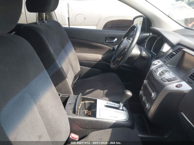 JN8AZ1MUXEW406258 Nissan MURANO SV