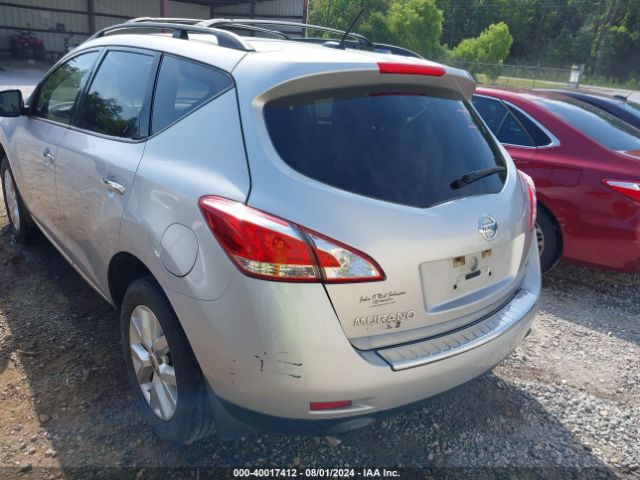 JN8AZ1MUXEW406258 Nissan MURANO SV