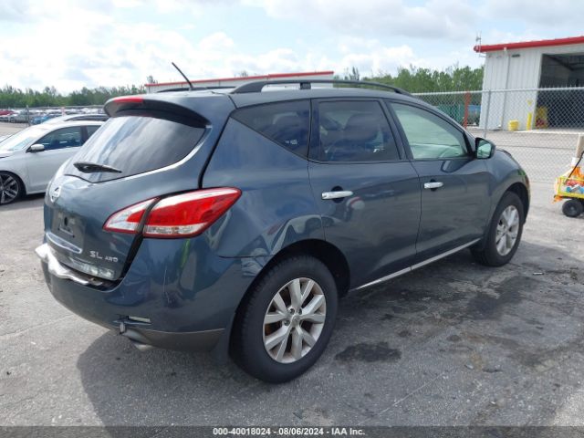 JN8AZ1MW2EW519008 Nissan MURANO SL