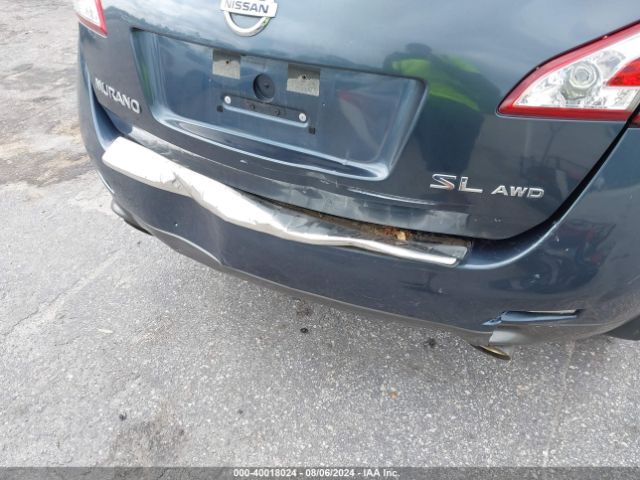 JN8AZ1MW2EW519008 Nissan MURANO SL