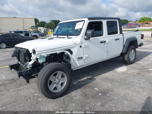 1C6HJTAG6PL532902 Jeep Gladiator Sport S 4x4