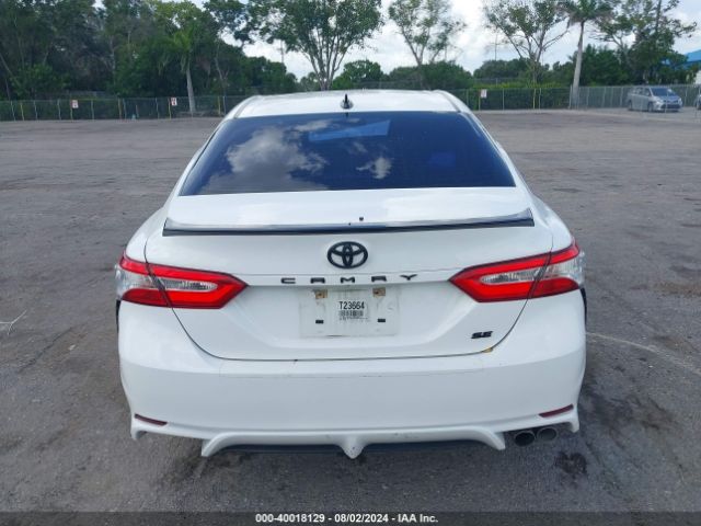 4T1G11AK8LU397600 Toyota Camry Se Nightshade Edition