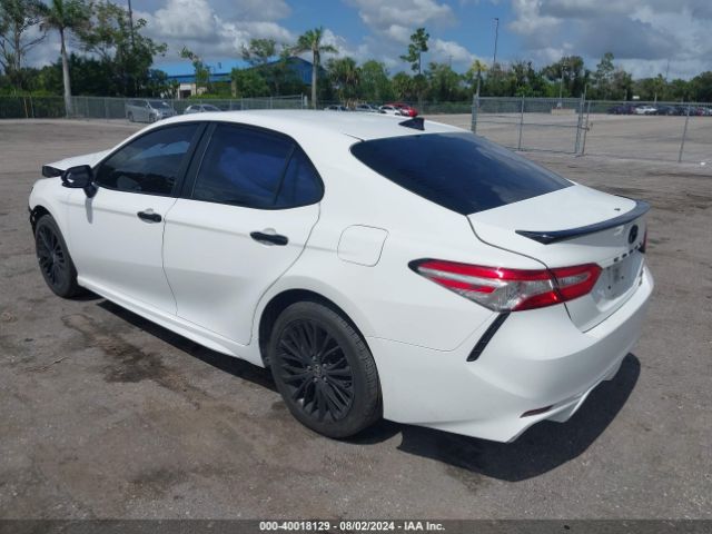 4T1G11AK8LU397600 Toyota Camry Se Nightshade Edition