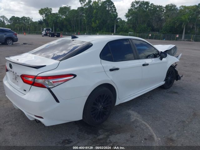 4T1G11AK8LU397600 Toyota Camry Se Nightshade Edition