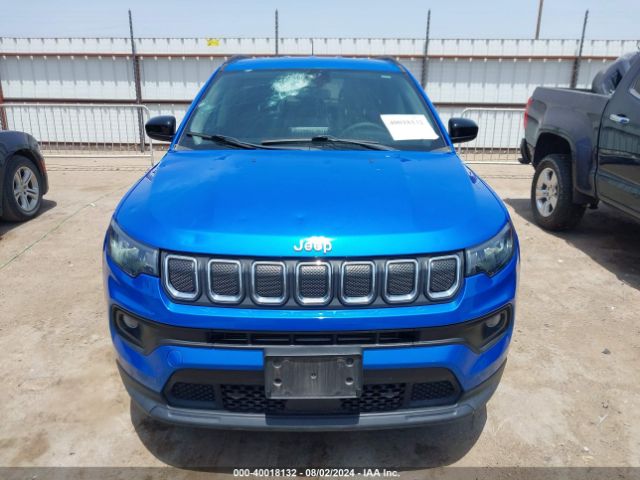 3C4NJCBB0NT166371 Jeep Compass Latitude Fwd