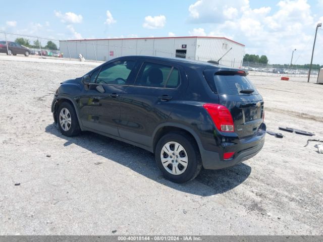 3GNCJKSB2JL386470 Chevrolet TRAX LS