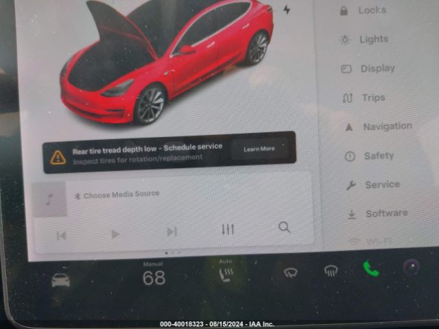5YJ3E1EA9LF708808 Tesla Model 3 Standard Range Plus Rear-wheel Drive/standard Range Rear-wheel Drive
