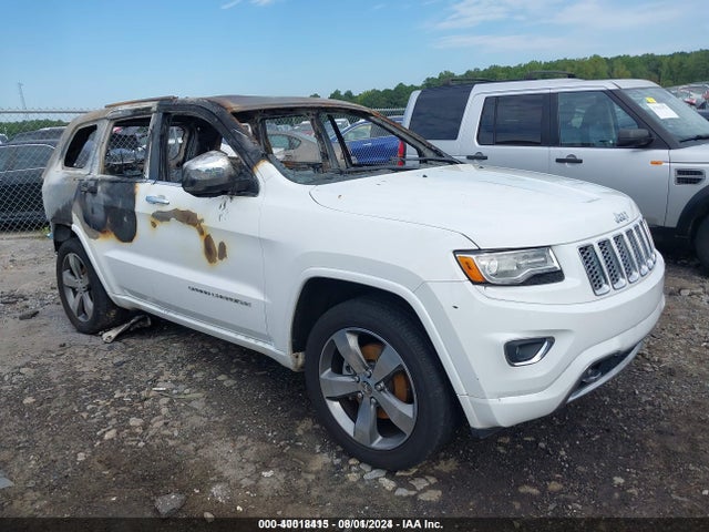 Продаж на аукціоні авто 2014 Jeep Grand Cherokee Overland, vin: 1C4RJECG9EC494519, номер лоту: 40018415