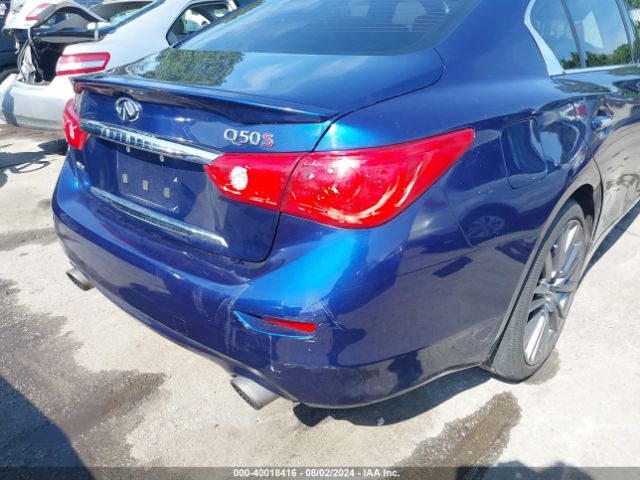JN1FV7AR6GM450131 Infiniti Q50 3.0t Red Sport 400
