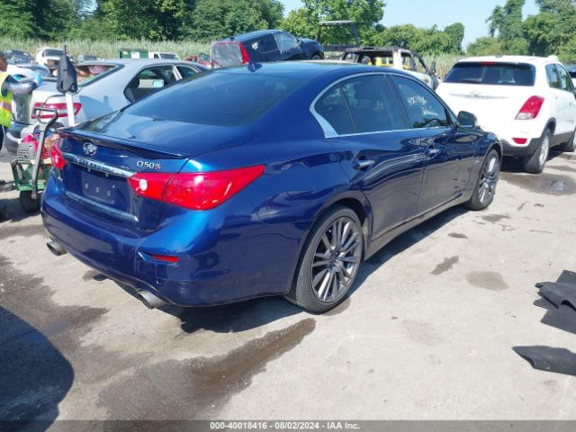 JN1FV7AR6GM450131 Infiniti Q50 3.0t Red Sport 400