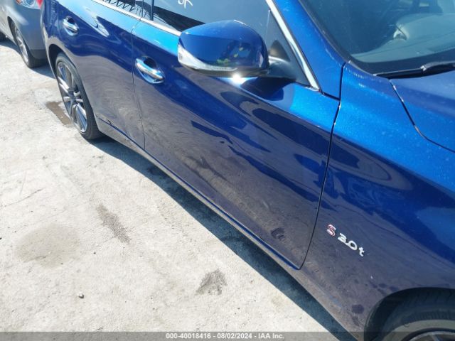 JN1FV7AR6GM450131 Infiniti Q50 3.0t Red Sport 400
