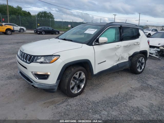 3C4NJDCB7KT734700 Jeep Compass Limited 4x4