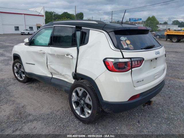 3C4NJDCB7KT734700 Jeep Compass Limited 4x4