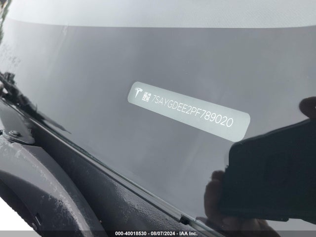 2023 TESLA MODEL Y 7SAYGDEE2PF789020 Photo 8