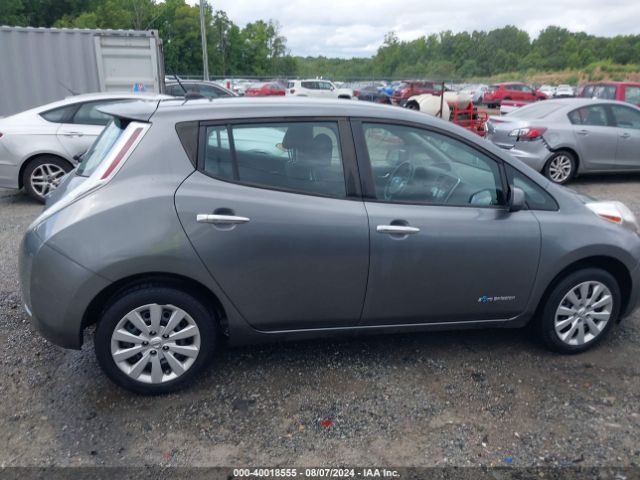 1N4AZ0CP4FC313892 Nissan LEAF S
