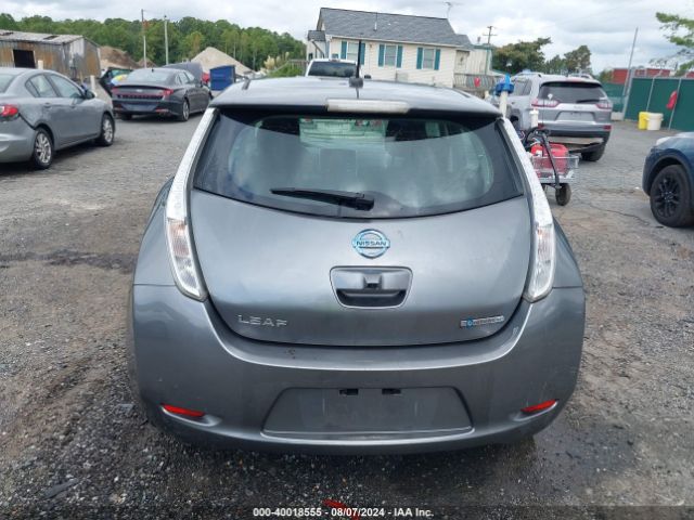 1N4AZ0CP4FC313892 Nissan LEAF S