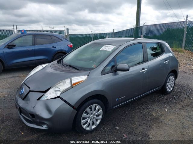 1N4AZ0CP4FC313892 Nissan LEAF S
