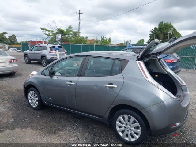 1N4AZ0CP4FC313892 Nissan LEAF S