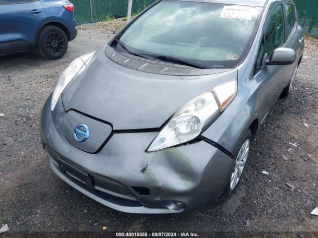 1N4AZ0CP4FC313892 Nissan LEAF S