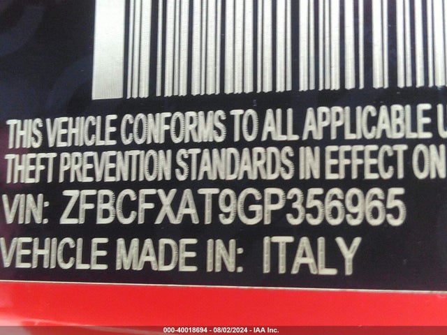 2016 FIAT 500X ZFBCFXAT9GP356965 Photo 8