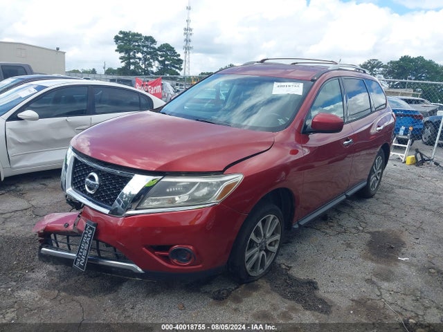 Nissan Pathfinder Sv 2014 5N1AR2MMXEC640141 Image 2