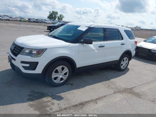 1FM5K8AT4HGB00947 Ford Utility Police Interceptor