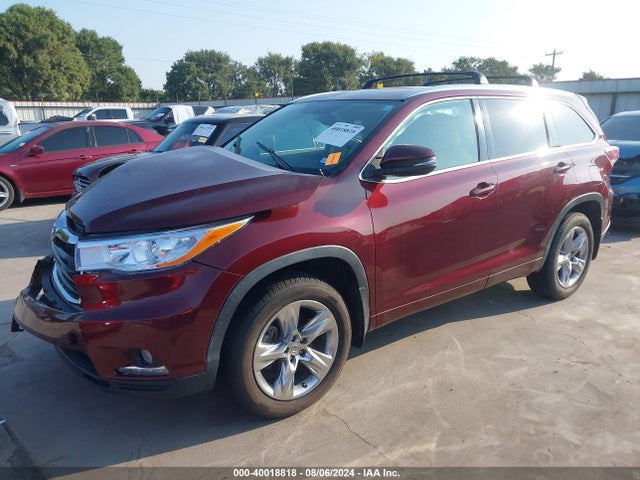 5TDYKRFH8FS066090 Toyota Highlander Limited V6