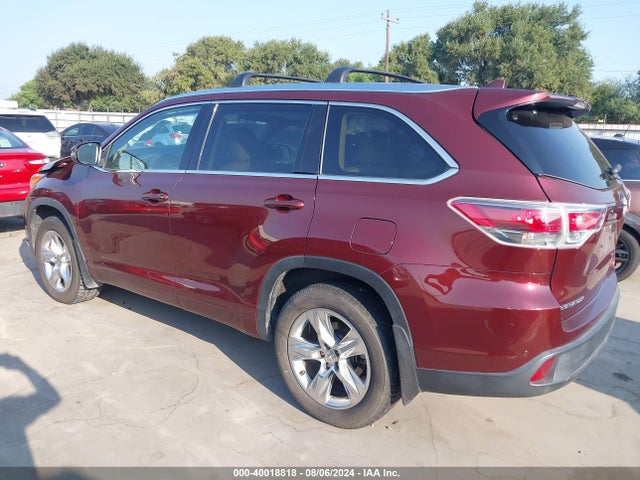 5TDYKRFH8FS066090 Toyota Highlander Limited V6