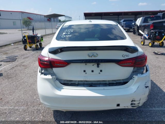 JN1CV7AP6JM240105 Infiniti Q50 2.0t Pure
