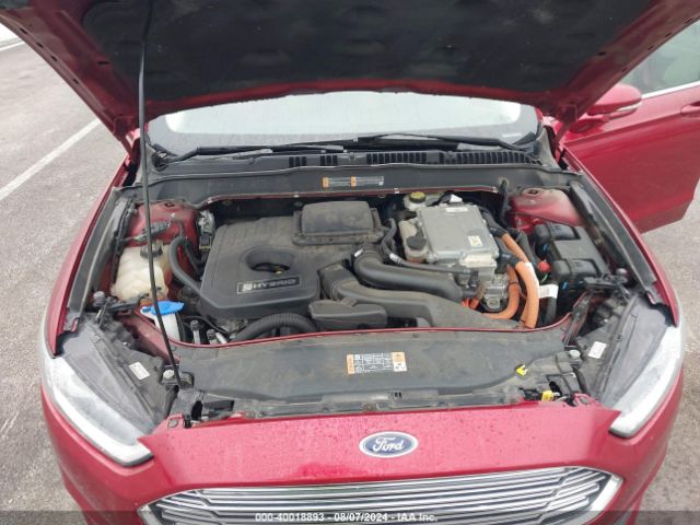 3FA6P0LUXGR353107 Ford Fusion Hybrid Se