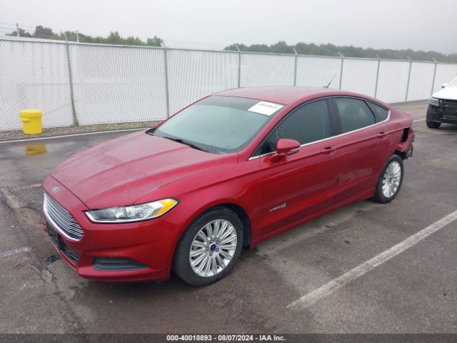 3FA6P0LUXGR353107 Ford Fusion Hybrid Se