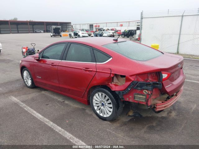 3FA6P0LUXGR353107 Ford Fusion Hybrid Se