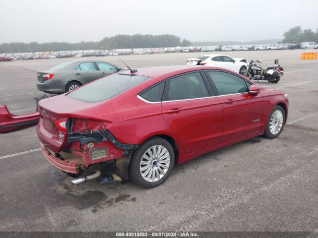 3FA6P0LUXGR353107 Ford Fusion Hybrid Se
