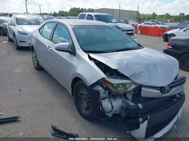Toyota COROLLA LE 2014 5YFBURHE1EP010924 Image 1
