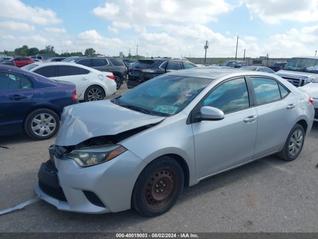 Toyota COROLLA LE 2014 5YFBURHE1EP010924 Image 2