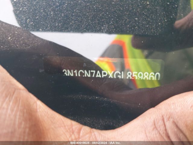 3N1CN7APXGL859860 Nissan Versa 1.6 S/1.6 S+/1.6 Sl/1.6 Sv