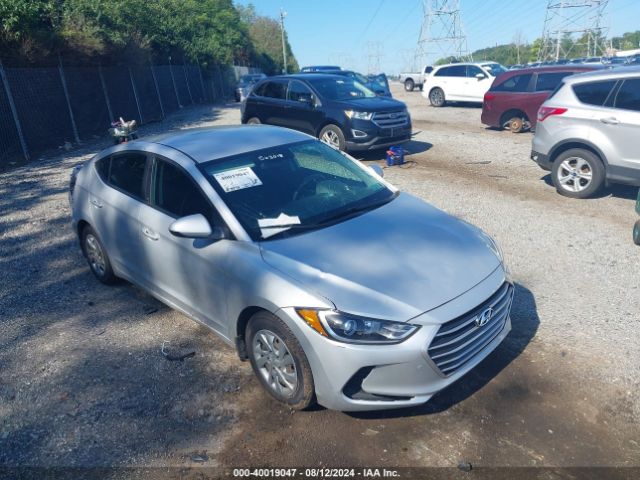KMHD74LF1JU563018 Hyundai ELANTRA SE