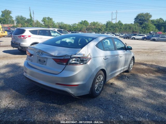 KMHD74LF1JU563018 Hyundai ELANTRA SE