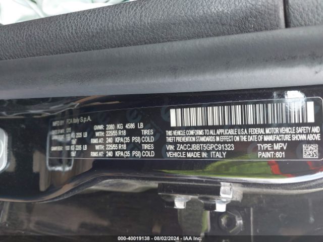 ZACCJBBT5GPC91323 Jeep Renegade 75th Anniversary