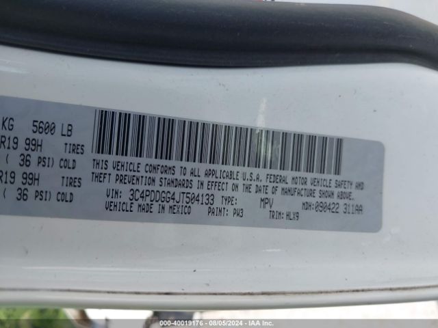 3C4PDDGG4JT504133 Dodge Journey Crossroad Awd