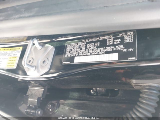 YV4952DL1E2525473 Volvo Xc60 3.2 Platinum